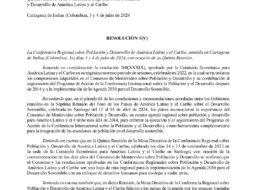 Quinta Reunión de la Conferencia Regional sobre Población y Desarrollo de América Latina y el Caribe